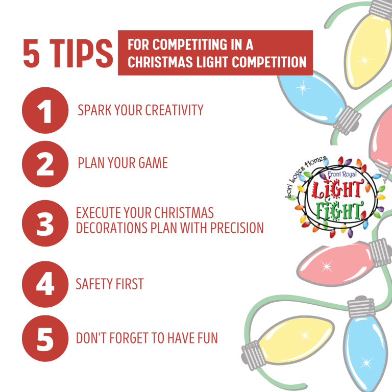 5 Tips for Competing in a Christmas Light Competition